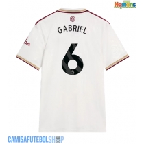 Camisa de time de futebol Arsenal Gabriel Magalhaes #6 Replicas 3º Equipamento 2025-26 Manga Curta